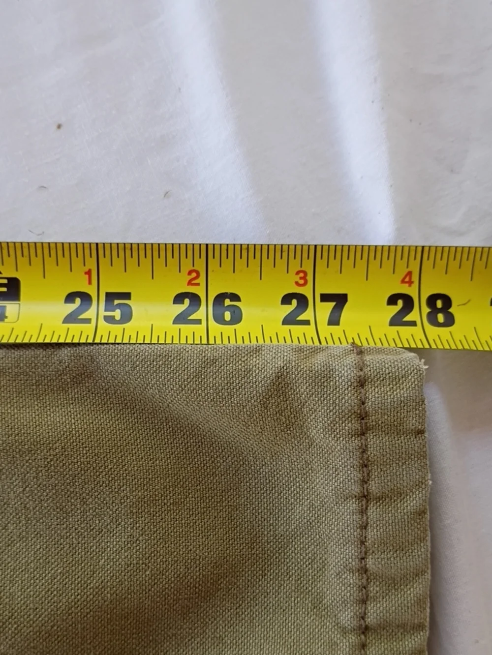 C.E. Schmidt Workwear Carpenter Flannel Lined Pants Mens 32x30 Tan Winter Work